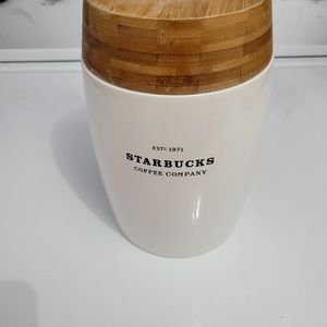 Starbucks coffee canister